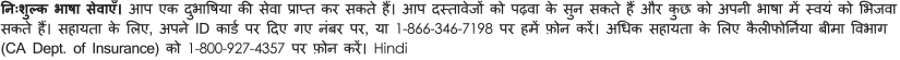 Language Assistance - Hindi