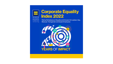 Corporate Equality  Index, Human Rights Campaign, 2022